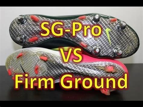 soft ground vs firm ground cleats.